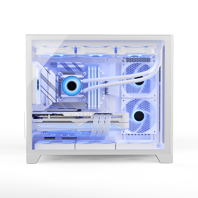 Vỏ Case MIK LV12 M WHITE ( M-ATX, NO FAN) 