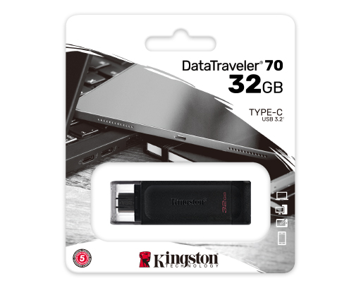 Usb Kingston Data Tralever70 32GB USB 3.2 (TypeC )