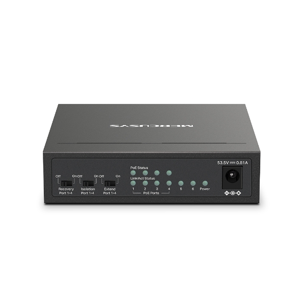 Bộ Chia Mạng Swich POE Mercusys MS106LP 6 Cổng 10/100Mbps