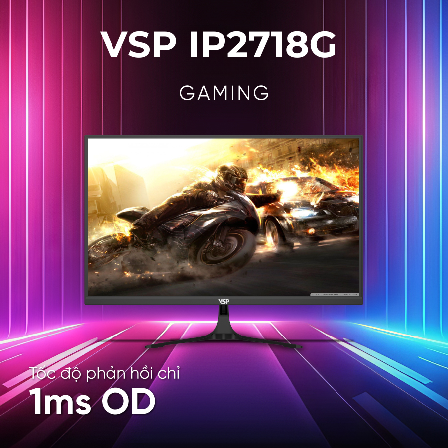 Màn hình Gaming Monitor VSP IPS IP2718G 27Inch 180Hz