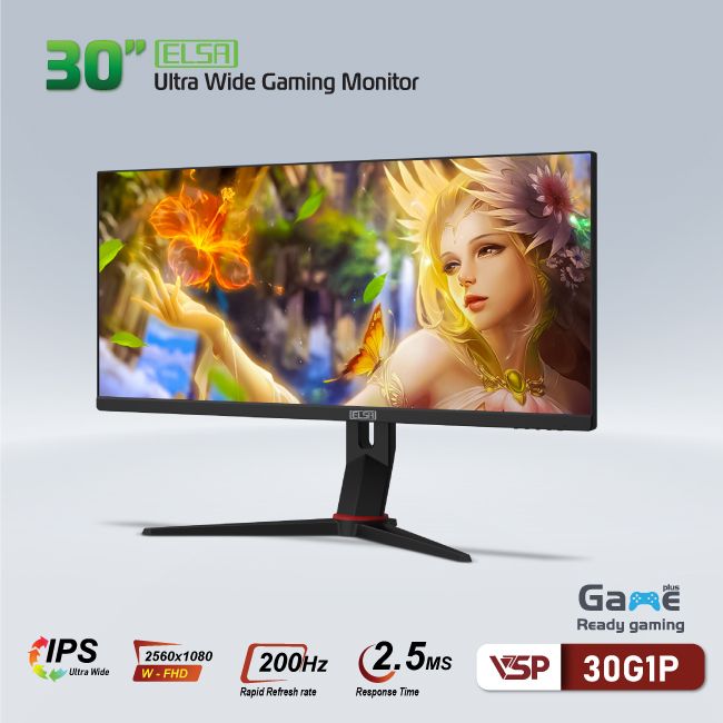 Màn hình ULTRAWIDE Gaming ELSA 30G1P - 200HZ