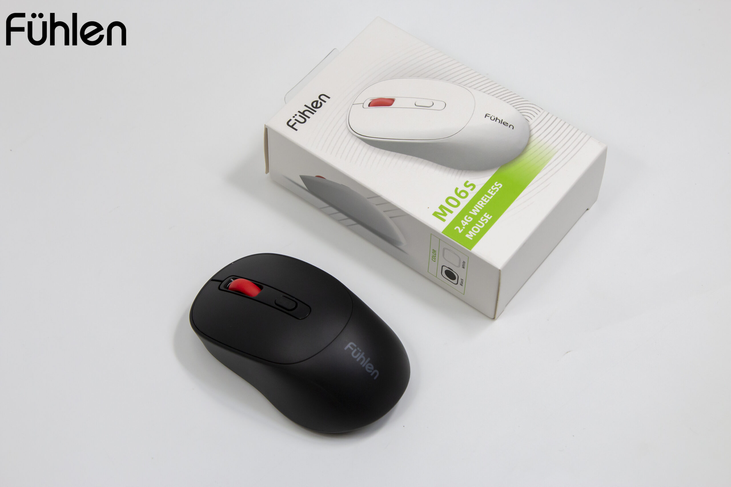 Mouse không dây Fuhlen M06S Đen
