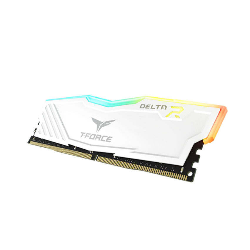 RAM TEAMGROUP DELTA 16GB/DDR4/3200 RGB (TF4D416G3200HC16F01) Màu trắng