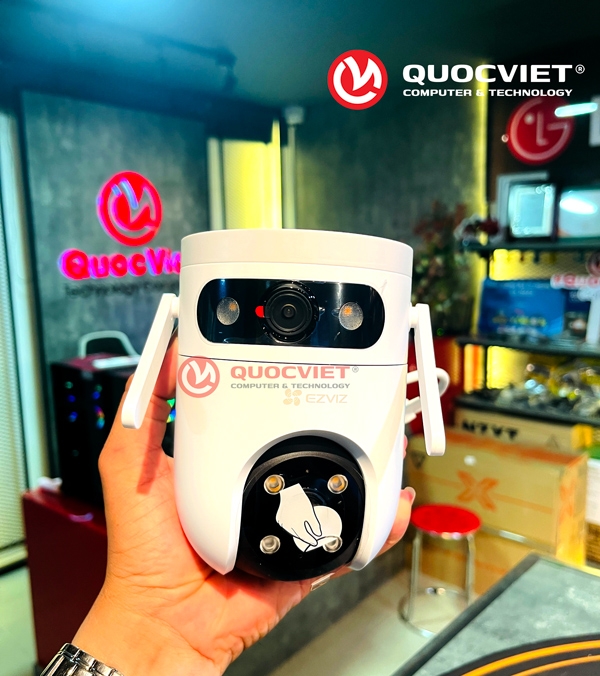 Camera quay quét 2 mắt ngoài trời EZVIZ CS-H9C (5MP + 5MP)