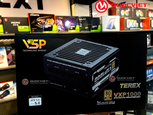 Power VSP TEREX VXP1000TGD 1000W 80 Plus Gold((100V-240V)