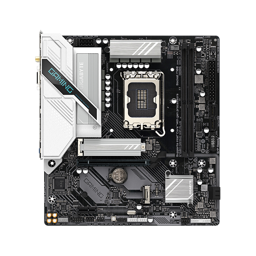 Mainboard Gigabyte B760M GAMING WIFI PLUS DDR5 (Intel B760, LGA1700,mATX)