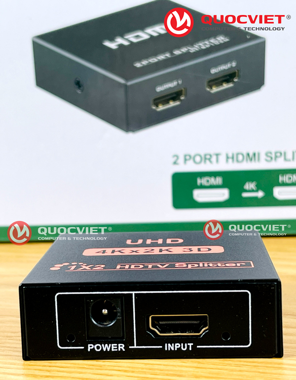 Bộ chia HDMI 1 ra 2 4K One Pro (OP-Z202412)