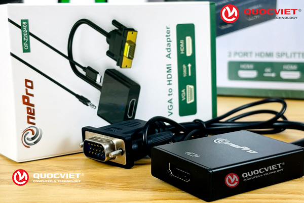 Dây Vga to HDMI One Pro (OP-Z202408)