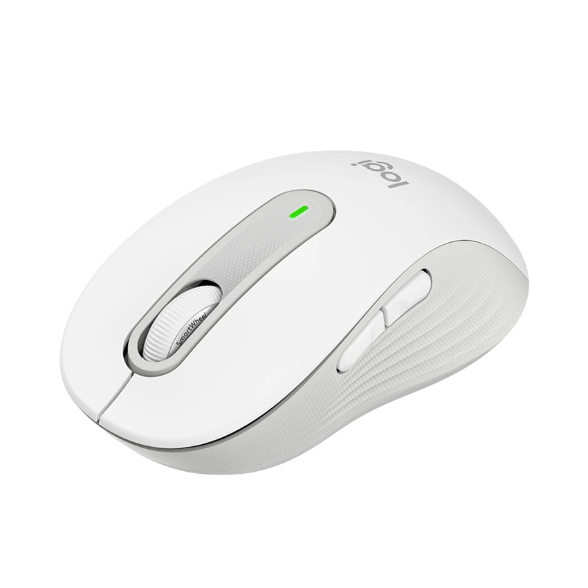 Mouse Logitech M650L Trắng không dây Wireless+ Bluetooth