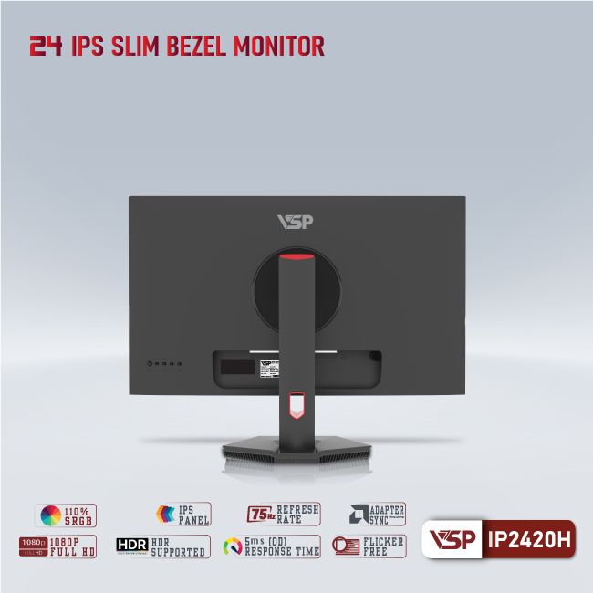 Màn Hình Monitor VSP IP2420H 24 inch IPS 75Hz