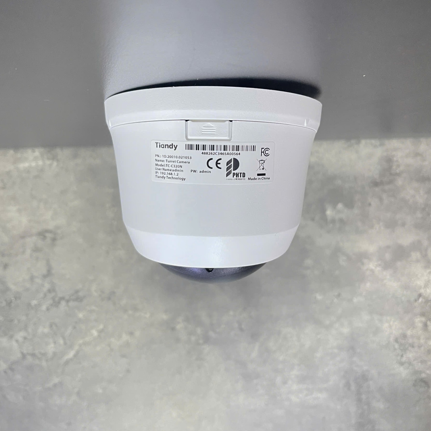Camera IP Dome hồng ngoại 2.0 MP TIANDY TC-C320N (I3/E/Y/2.8mm/V2.0)