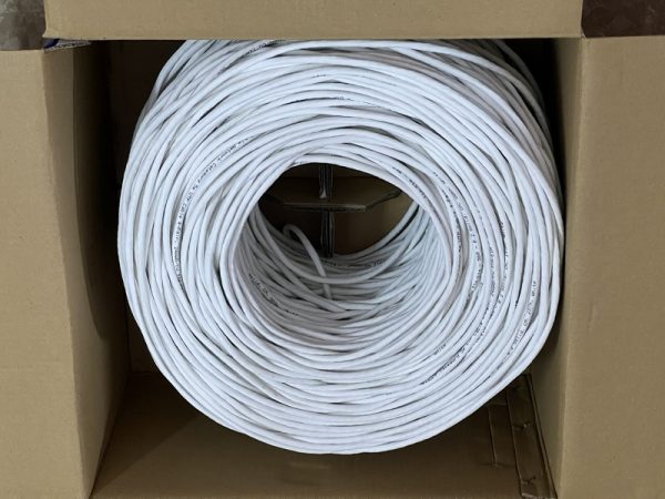 Dây mạng LSvn UTP Cat5e (dây màu trắng)