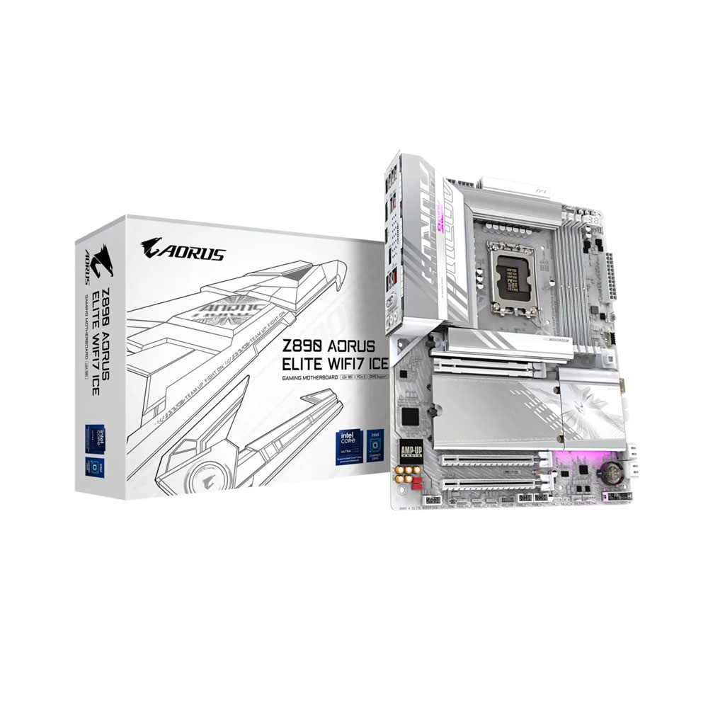 Mainboard Gigabyte Z890 AORUS ELITE WIFI7 ICE DDR5 (Wifi+ Bluetooth)