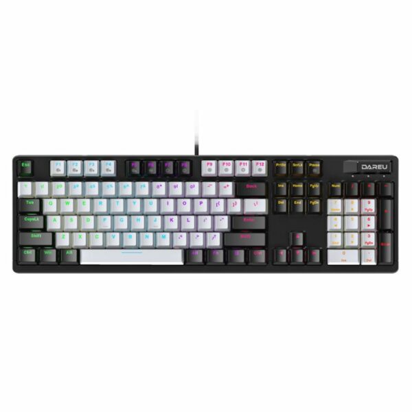 Bàn phím Cơ Key Dareu EK1280X Black - Grey Blue Switch