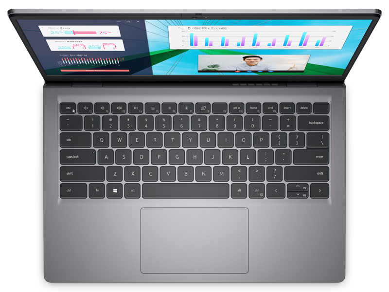 Laptop Dell Vostro 3430 V4I5611W1- Grey (I5-1335U/1x8GB/512GB SSD/14.0 FHD/3C 41WH/UBUNTU 22.04/1Y