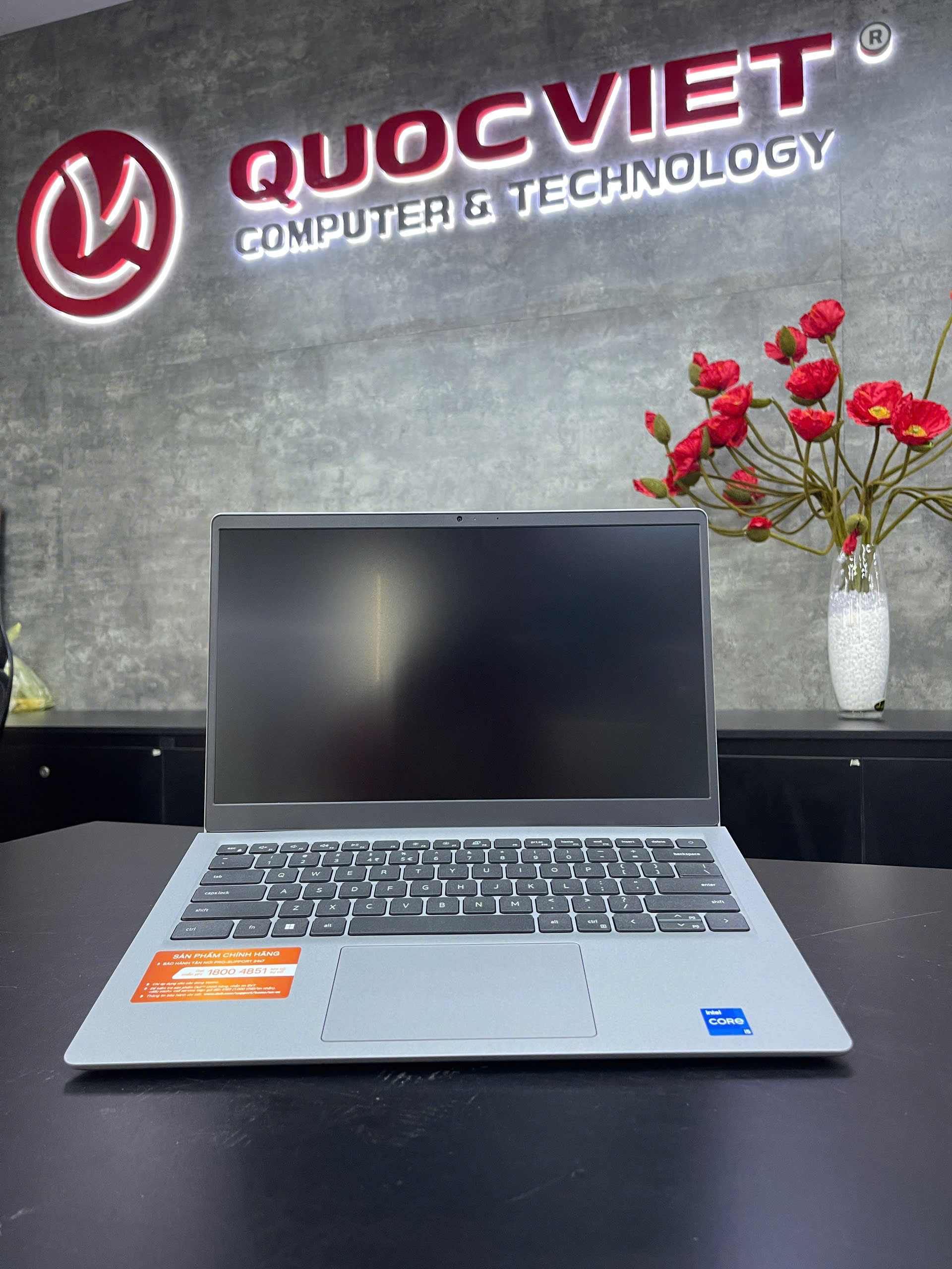Laptop Dell Vostro 3430 V4I5611W1- Grey (I5-1335U/1x8GB/512GB SSD/14.0 FHD/3C 41WH/UBUNTU 22.04/1Y