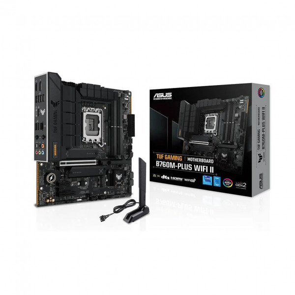 Bo mạch chủ Asus TUF Gaming B760M-Plus Wifi II DDR5 /4 khe ram