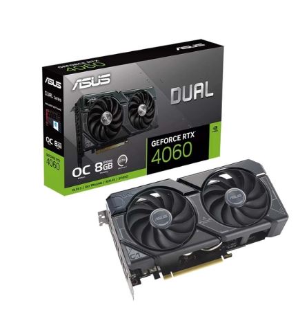 Card Màn Hình  Asus DUAL RTX 4060 OC 8GB (DUAL-RTX4060-O8G)