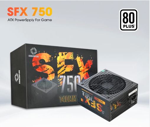 Nguồn Coolerplus SFX750 750W (( 2CPU lắp đua Xeon )