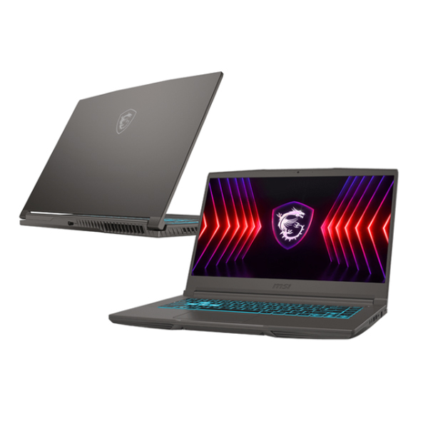 Máy tính xách tay MSI Thin 15 B12UCX-1419VN Cosmos Gray [Core i5-12450H/ 8GB/ 512GB SSD/ RTX2050/4GB/ 15.6" FHD 144Hz/ Win11/ Xám/Balô]