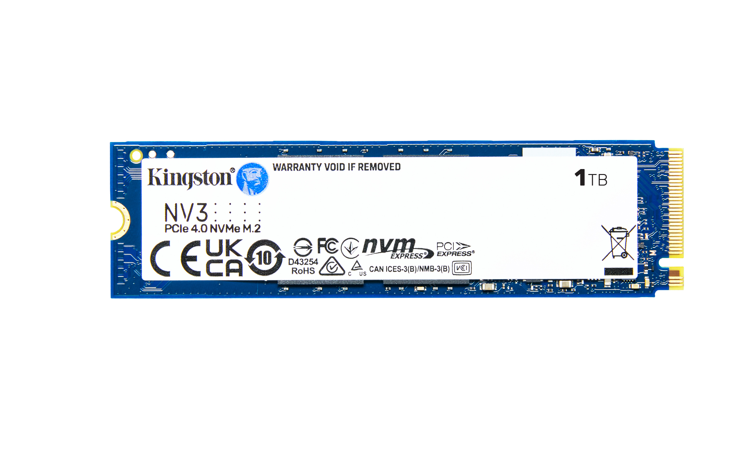 Ổ cứng SSD Kingston NV3 1TB PCIe 4.0 x4 M.2 NVMe (SNV3S/1000G)