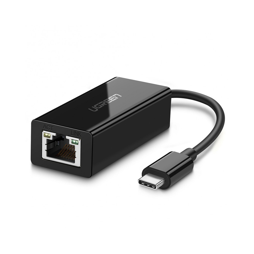 Bộ chuyển đổi từ USB Type C to Lan 10/100/1000Mbps Ugreen (50307)