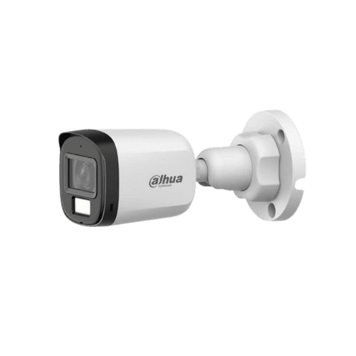 Camera Dahua DH-HAC-B1A21P-U-IL-VN 2MP Thân nhựa có mic, ánh sáng kép
