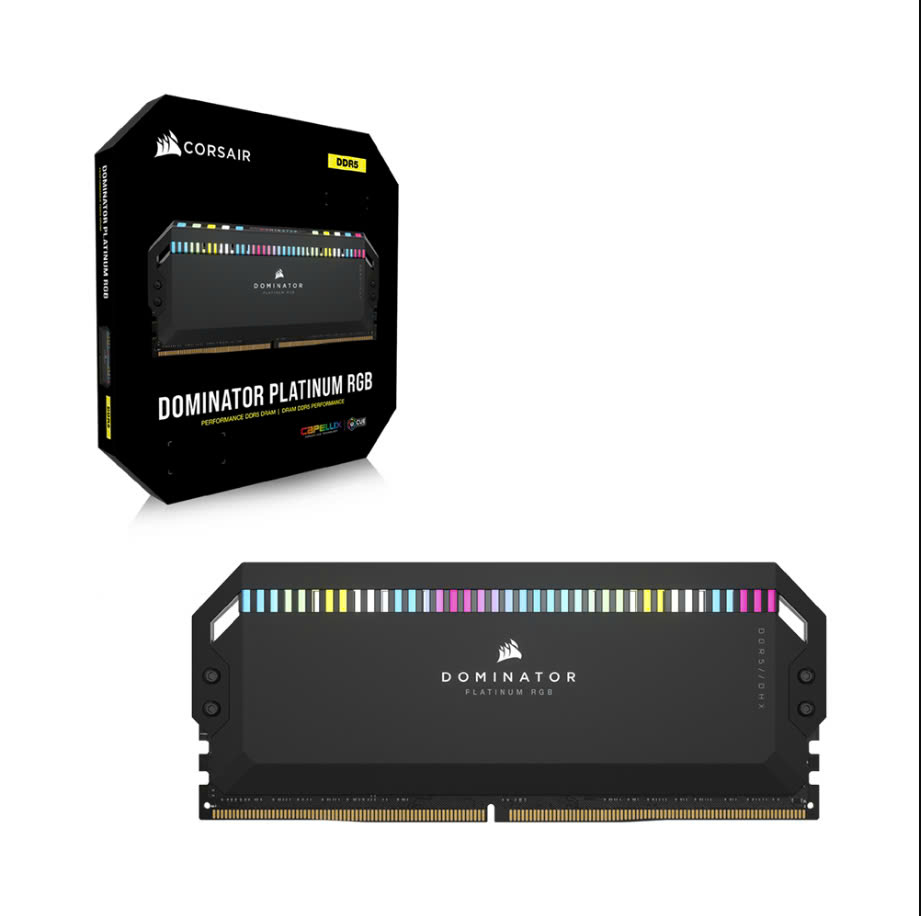 Ram PC Corsair Dominator Platinum RGB 32GB 6000Mhz DDR5 (2x16GB)