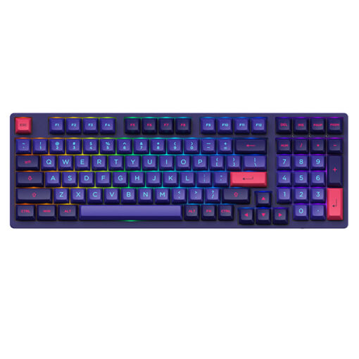 Bàn phím cơ AKKO 3098 NEON (Rainbow LED/ASA profile)