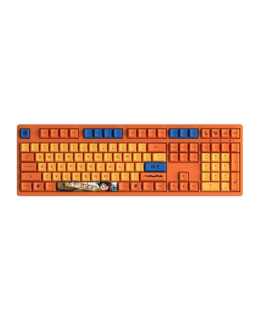 Bàn phím AKKO 3108 RF Dragon Ball Z - Goku (Switch v3 - Cream Yellow) (Wireless)