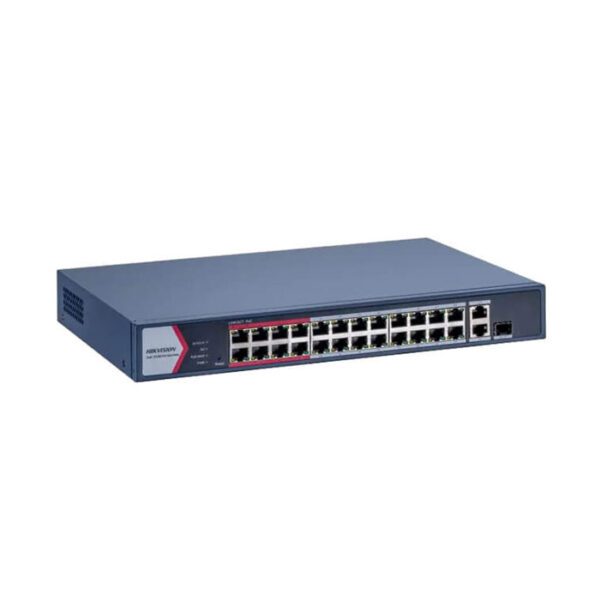 Bộ chia mạng POE Hikvision DS-3E1326P-EI/M 24 cổng