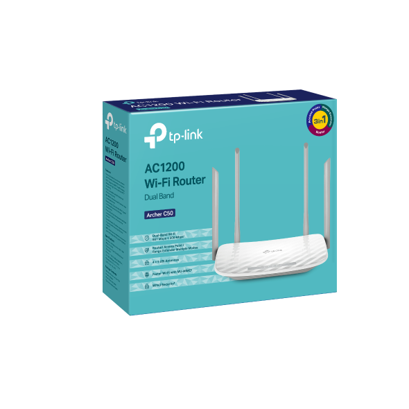 Bộ phát sóng TPLink Archer C50 Wireless AC1200Mbps