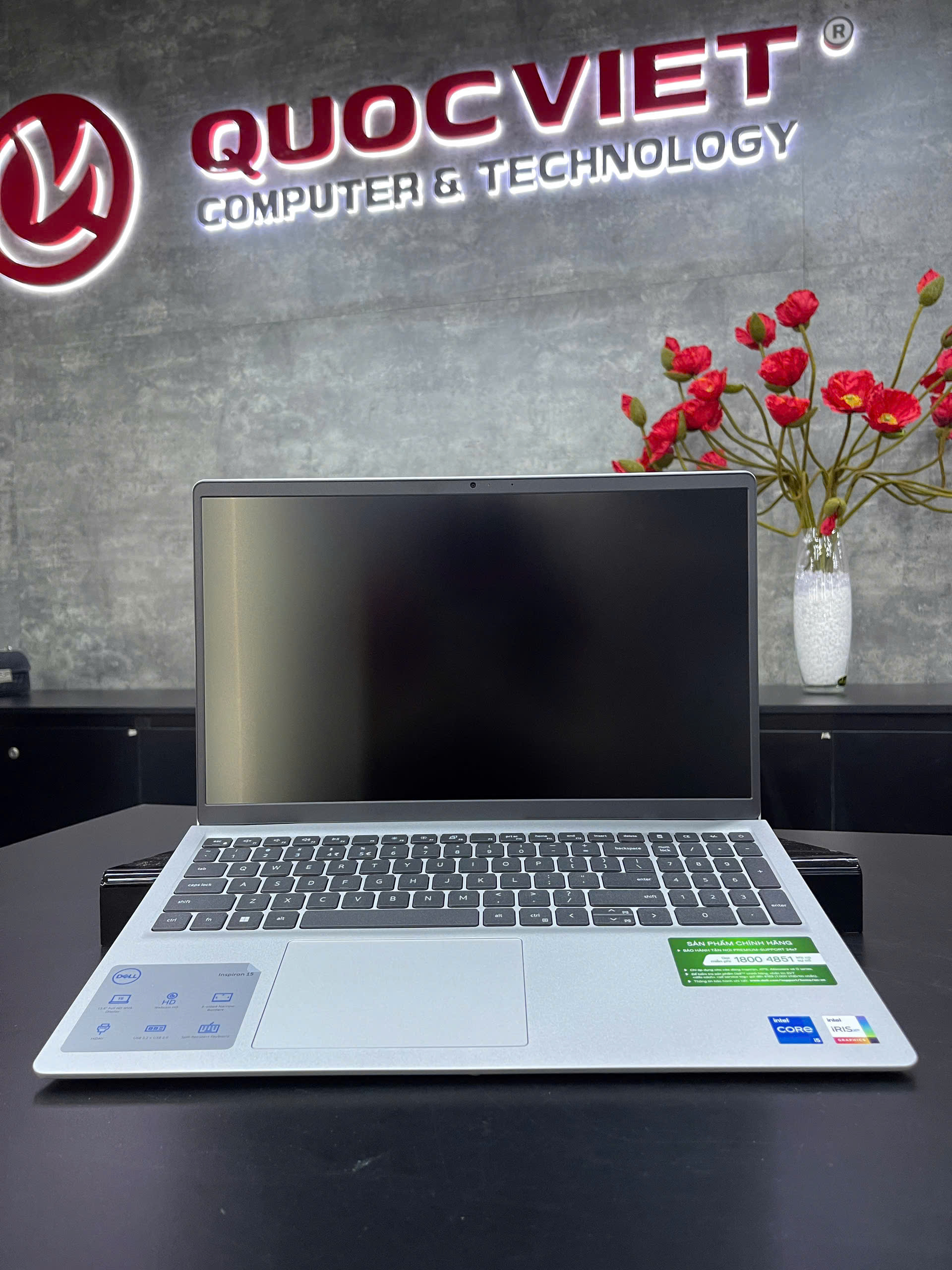 Máy tính xách tay Dell Inspiron 3520 N5I5057W1 (i5 1235U/16GB/512GB SSD/15.6 inch FHD/W11/Off/Silver