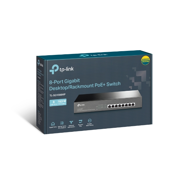 Bộ chia mạng TPlink Switch POE TL-SG1008MP