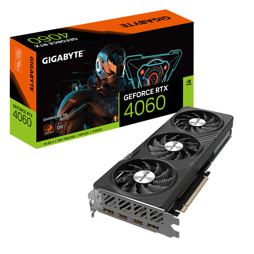 VGA Gigabyte RTX 4060 Gaming OC 8GB