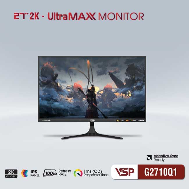 Màn hình VSP G2710Q1 (27inch - 2K - IPS - 100Hz)