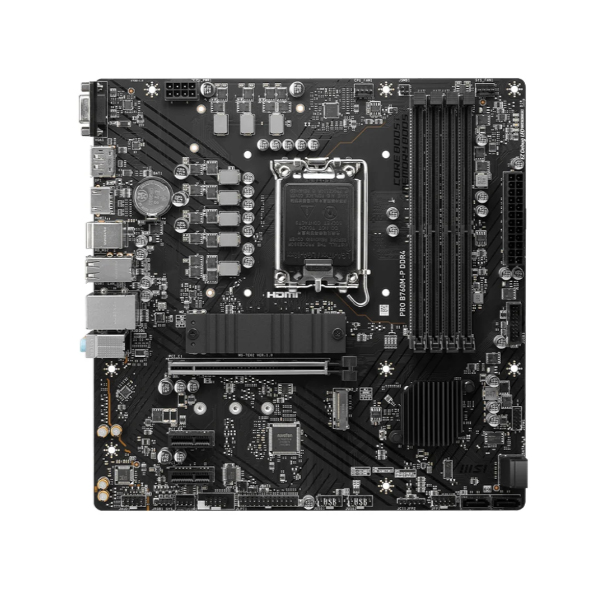 Bo mạch chủ MSI PRO B760M-P DDR4 (Intel B760/ Socket 1700/ M-ATX/ 4 khe ram/ DDR4)