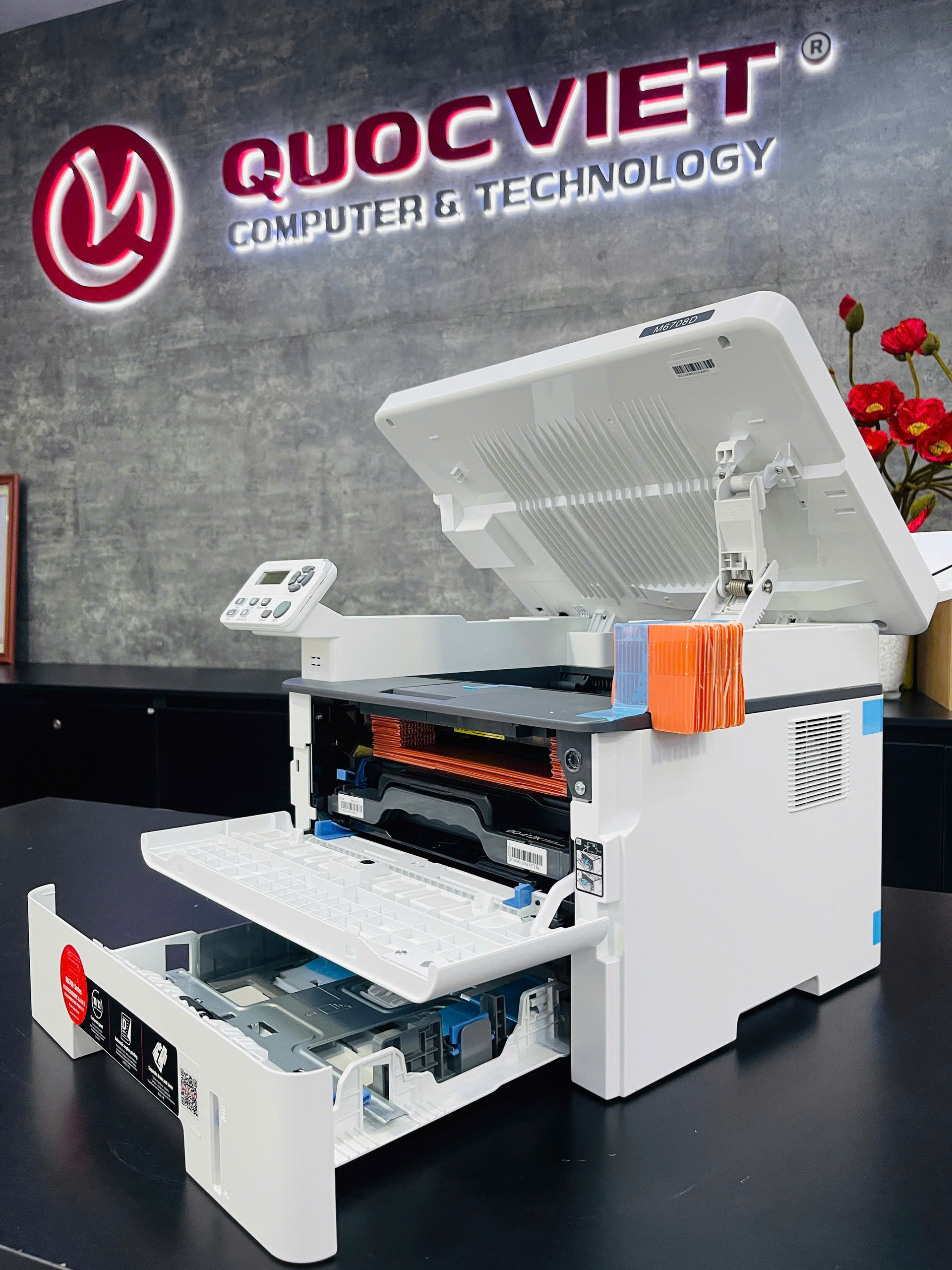 Máy in laser đen trắng PANTUM M6708D (A4/A5/ In/ Copy/ Scan/ Đảo mặt)