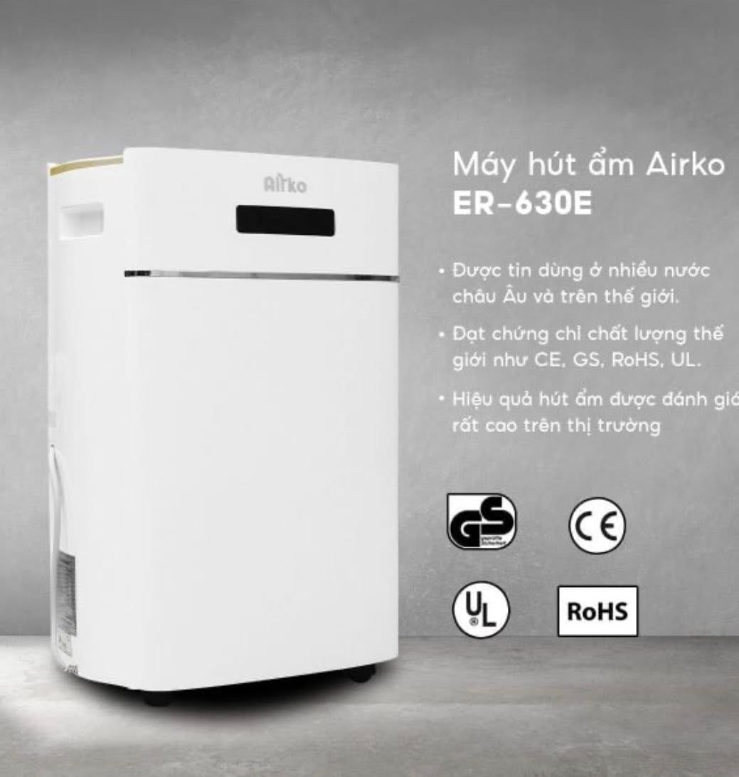 Máy hút ẩm Dorosin Airko ER-630E