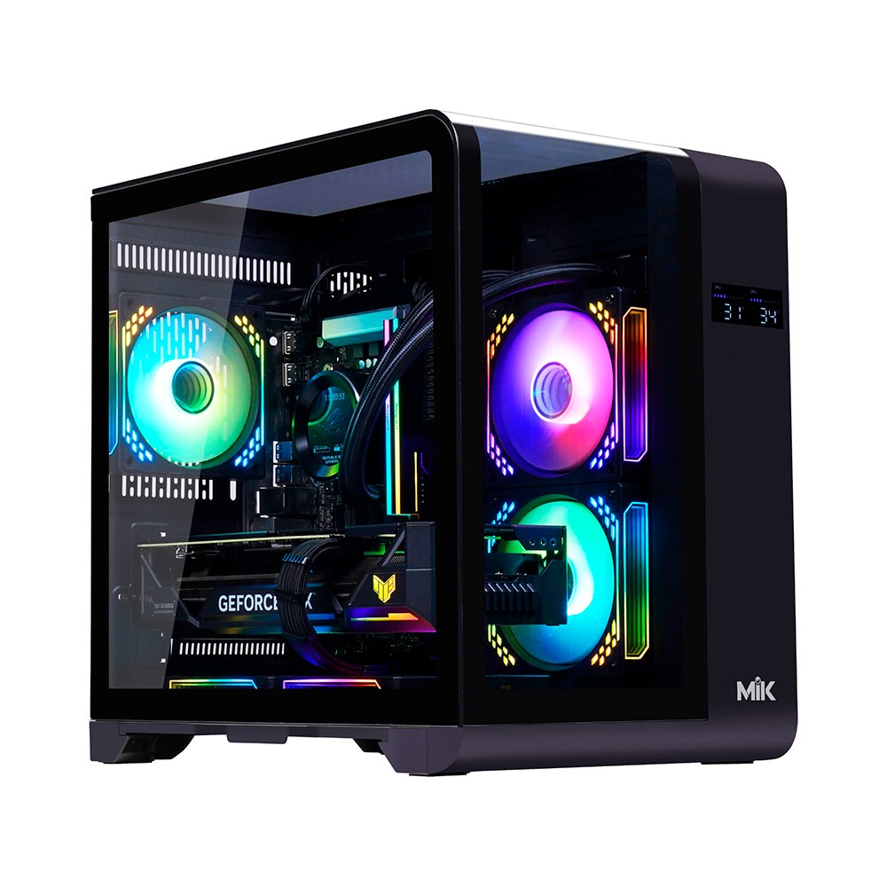 Vỏ máy tính MIK BARBATOS M BLACK