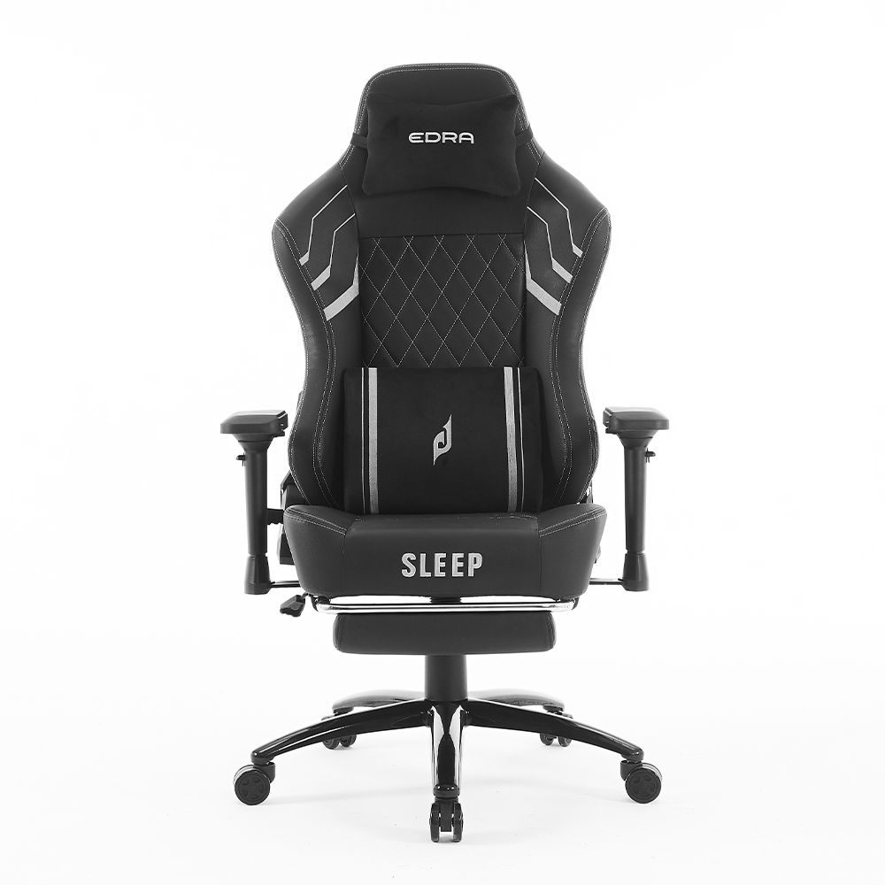 Ghế game EDRA SLEEP - EGC233 (Black) ( Kê chân)