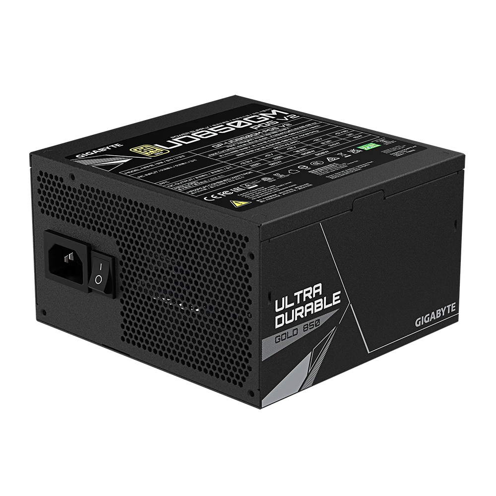 Nguồn Gigabyte GP-UD850GM PG5 V2 850W (80 PLUS Gold/ Full modular/Màu đen)