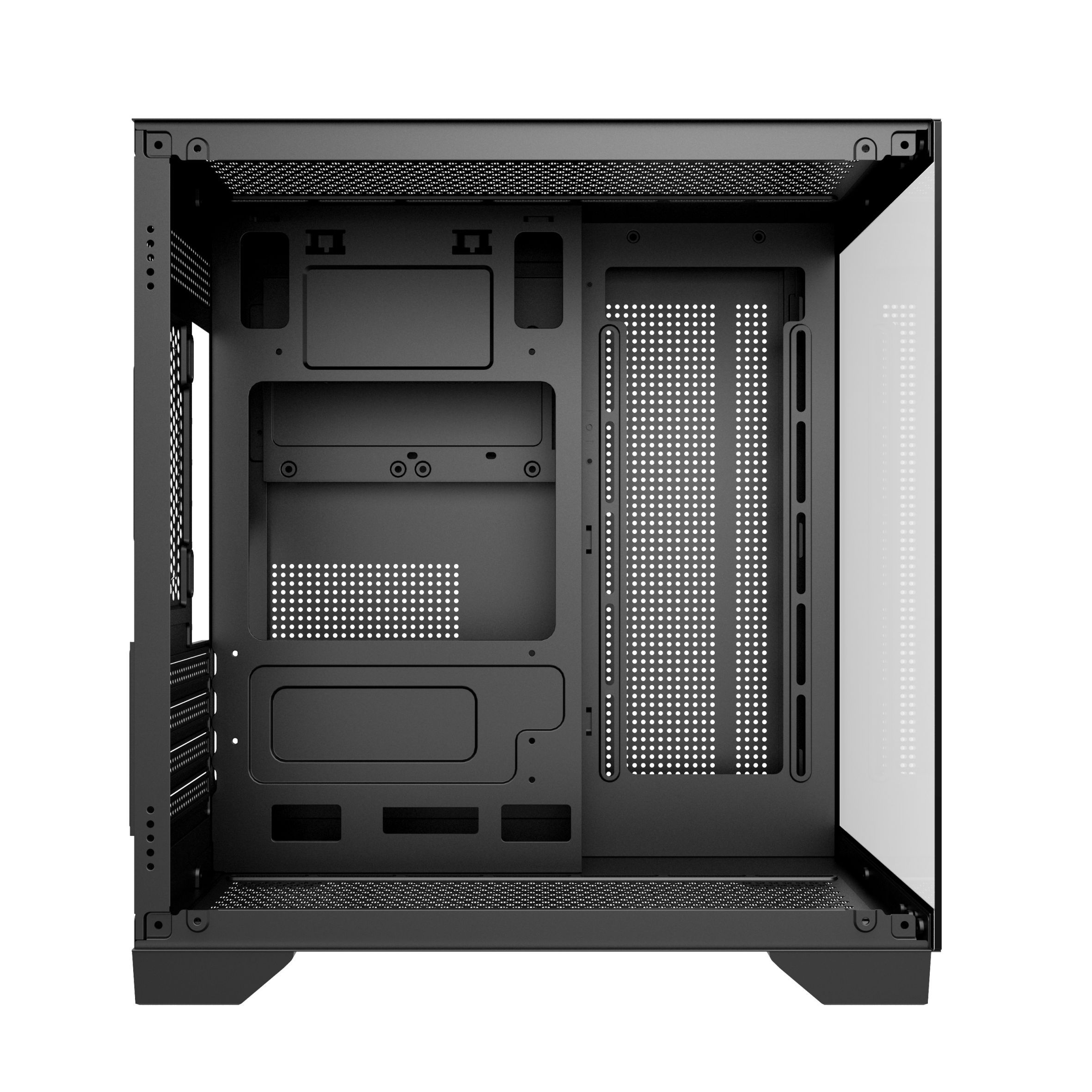 Vỏ thùng Edra ECS1503 Black (M-ATX/ITX) ( Không Fan)