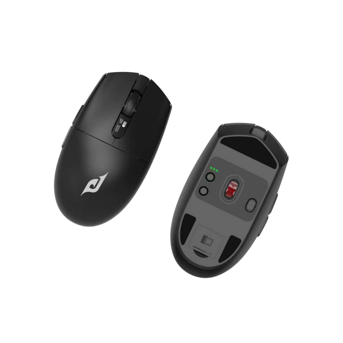 Chuột gaming E-Dra EM6102WL Black ( Wireless+ Bluetooth)