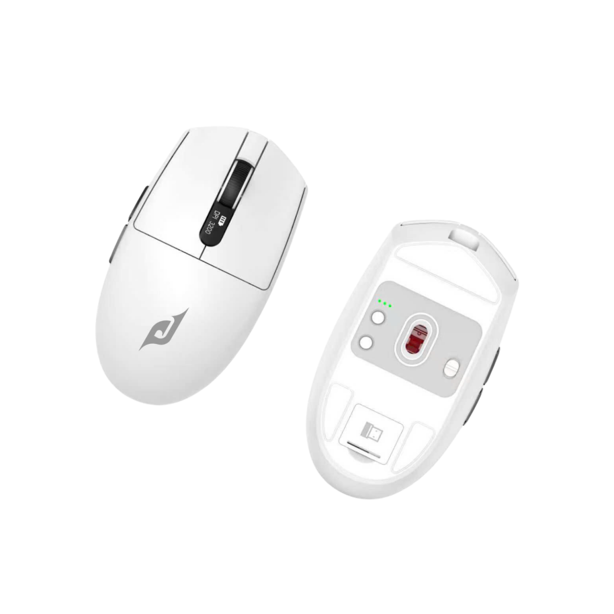 Chuột E-Dra EM6102WL White ( Wireless+ Bluetooth)
