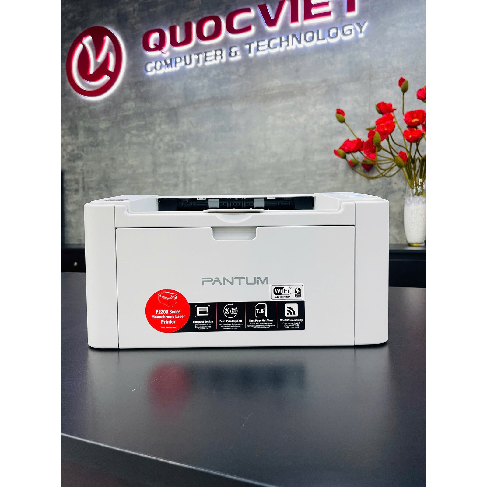 Máy in laser đen trắng Pantum P2200 (A4/A5/ USB)