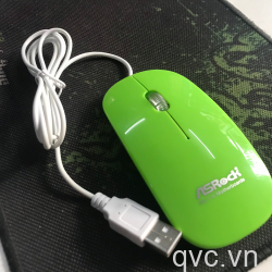 Chuột Có Dây ASROCK WIRED MOUSE Green