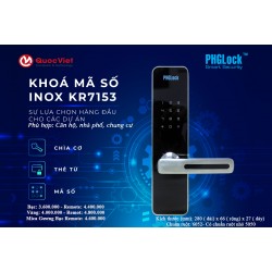 Khóa cửa điện tử PHGLock  KR7153G 