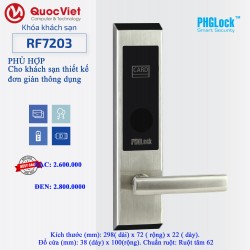 Khóa cửa khách sạn RF7203SR