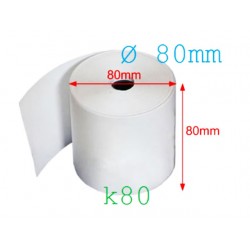 Giấy in hóa đơn K80 phi 80